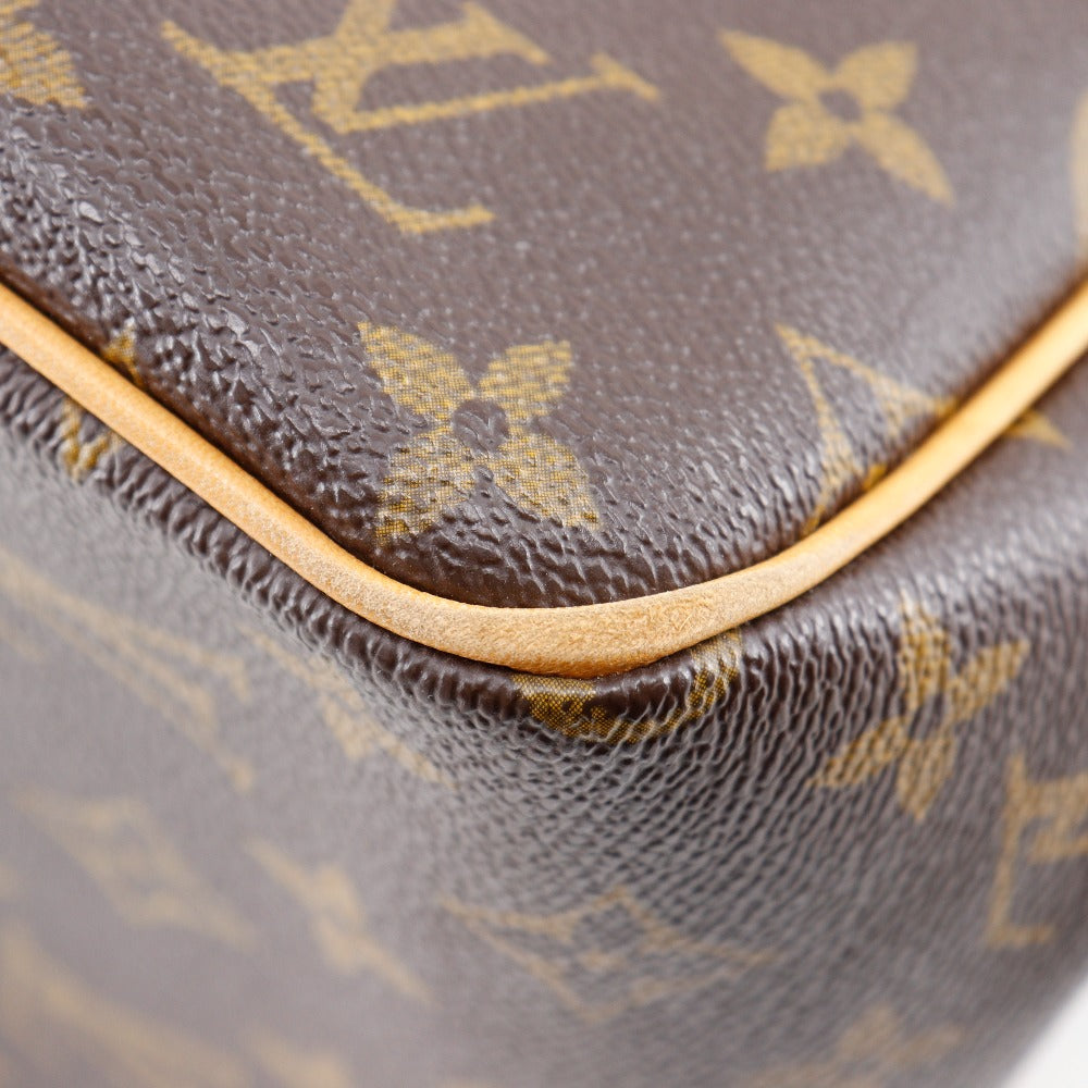 Louis Vuitton Handbag M51156 Monogram Canvas Brown Batignolles Women