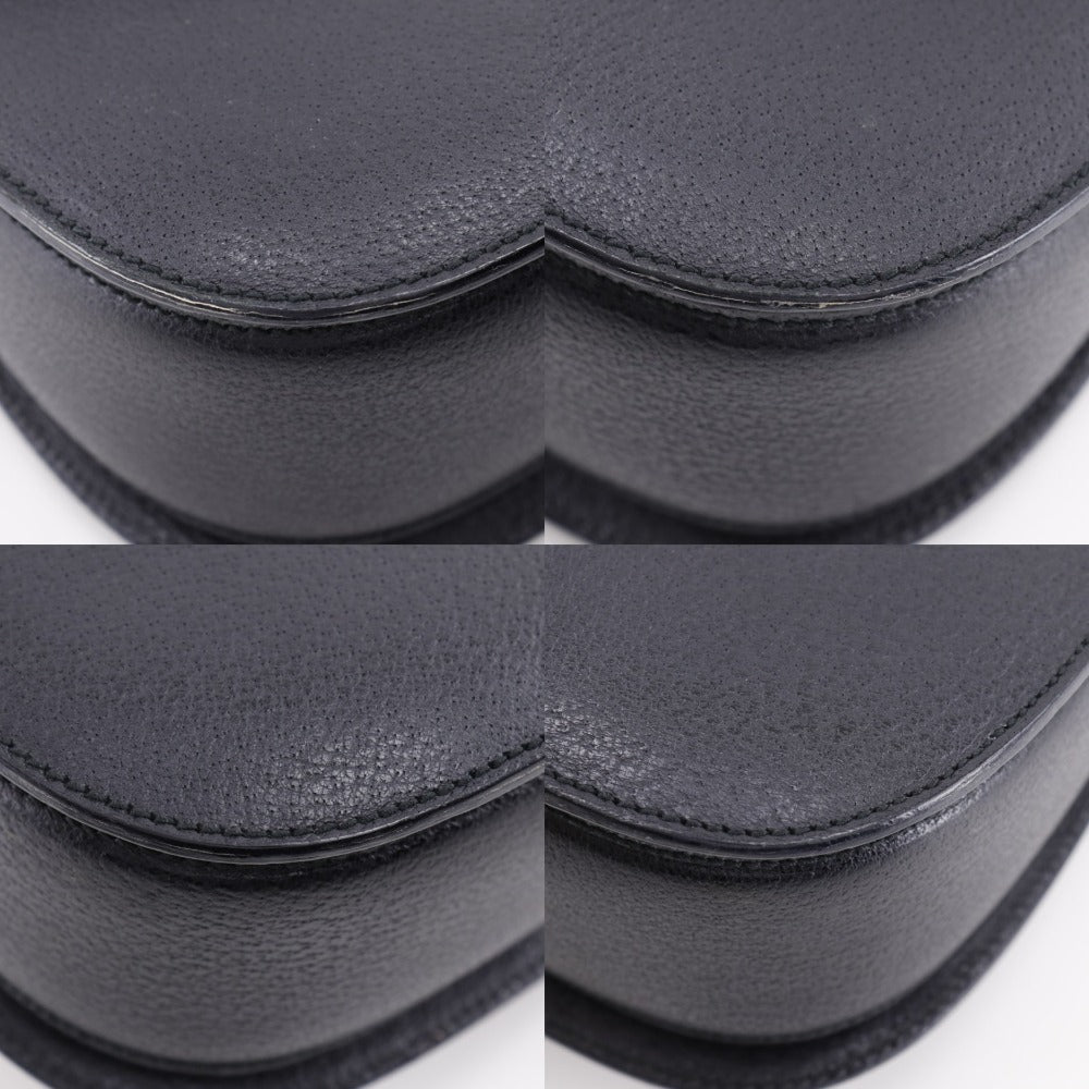 Gucci Handbag 000.926.0633 Leather Black Old Gucci One Handle Bamboo Women