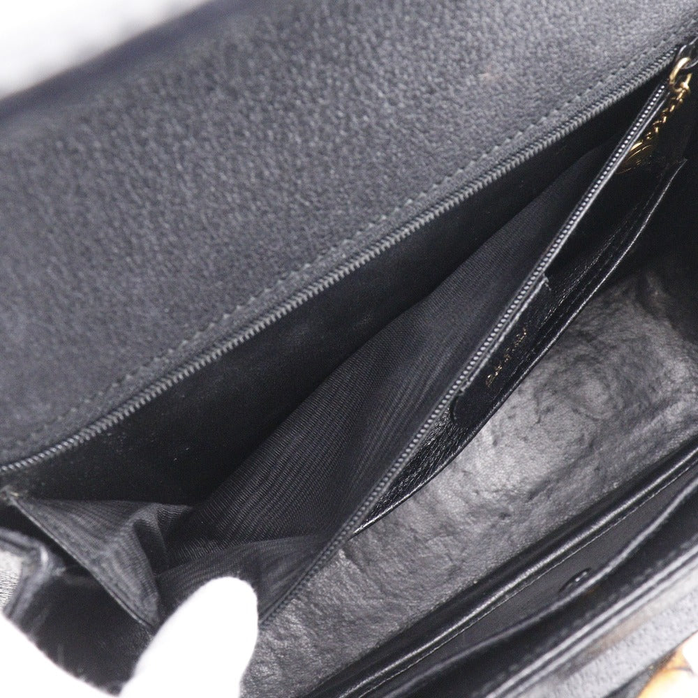Gucci Handbag 000.926.0633 Leather Black Old Gucci One Handle Bamboo Women