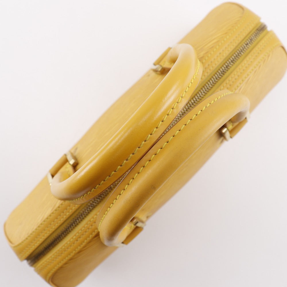 Louis Vuitton Handbag M52089 Epi Leather Yellow Jasmine Women