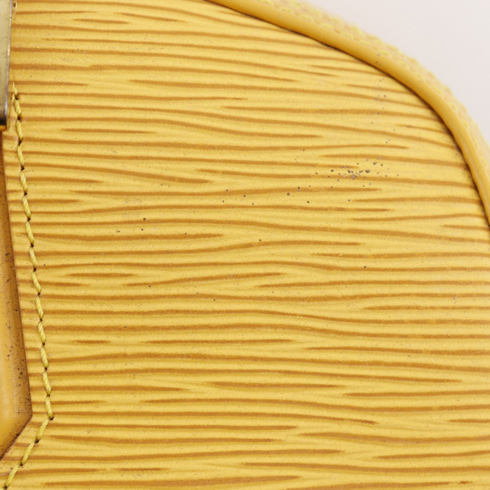 Louis Vuitton Handbag M52089 Epi Leather Yellow Jasmine Women