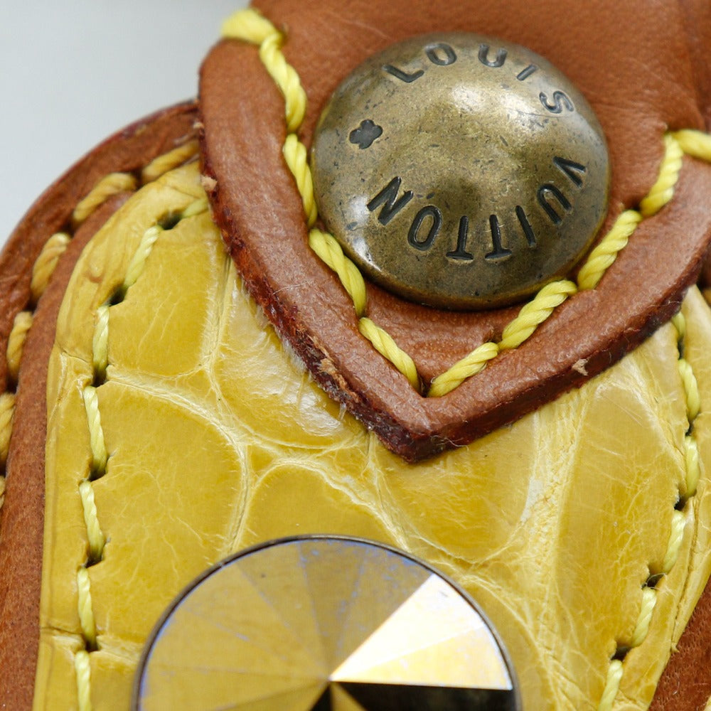 Louis Vuitton Shoulder Bag M92710 Velvet, Leather Brown Accessory Pouch Studs Trompe L'Oeil