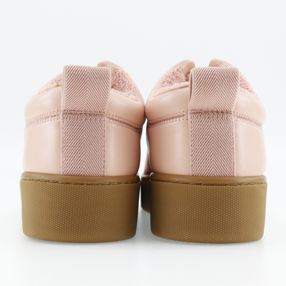 Bottegaveneta Sneakers 651417V00T0 Lambskin Salmon Pink Chankie Women 36 Secondhand