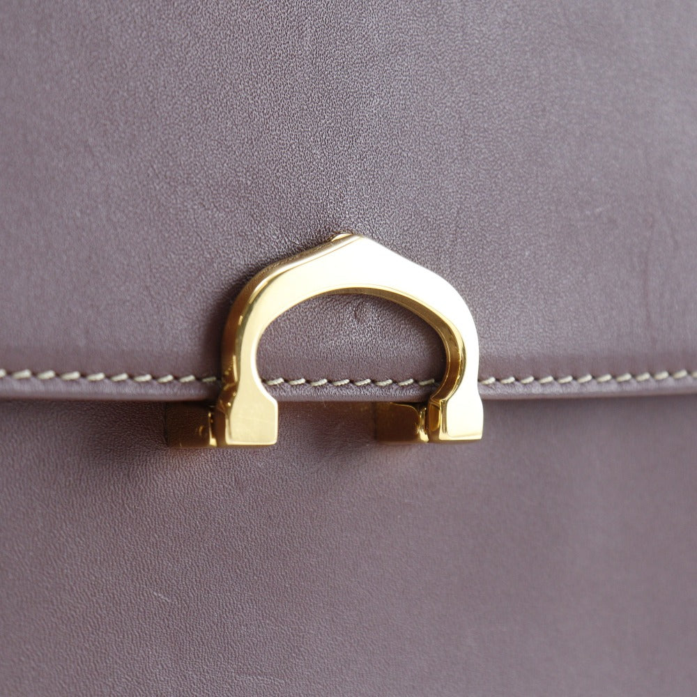 Cartier Shoulder Bag Calfskin Bordeaux Vintage Must Line Women