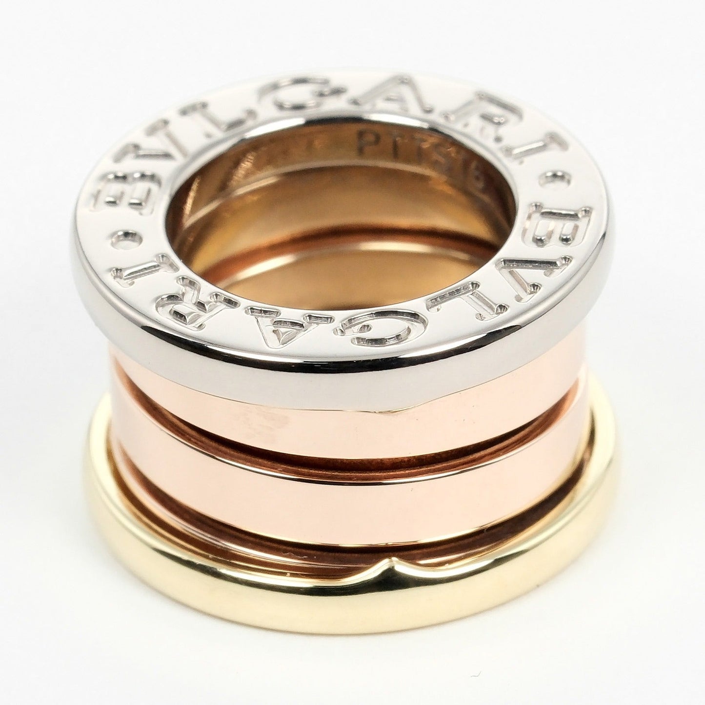 Bvlgari Necklace K18 Gold (Ygxpgxwg), Three-Color Gold B.Zero1 Perfect Mistake Women