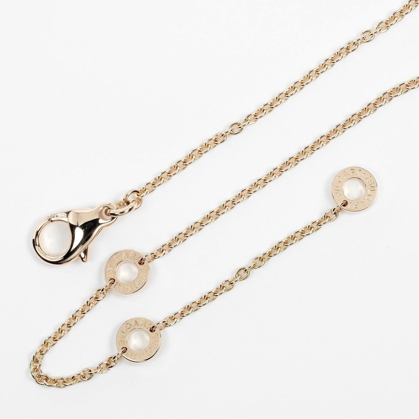Bvlgari Necklace K18 Gold (Ygxpgxwg), Three-Color Gold B.Zero1 Perfect Mistake Women