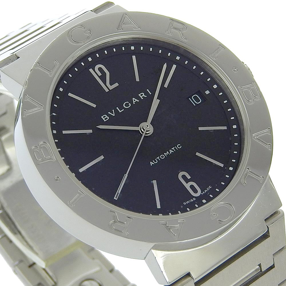 Bvlgari Watches Mechanical Automatic Bb33Ss Stainless Steel Black Bulgari Bulgari Black Dial Women
