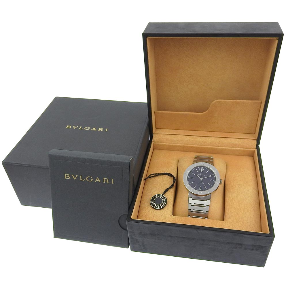 Bvlgari Watches Mechanical Automatic Bb33Ss Stainless Steel Black Bulgari Bulgari Black Dial Women
