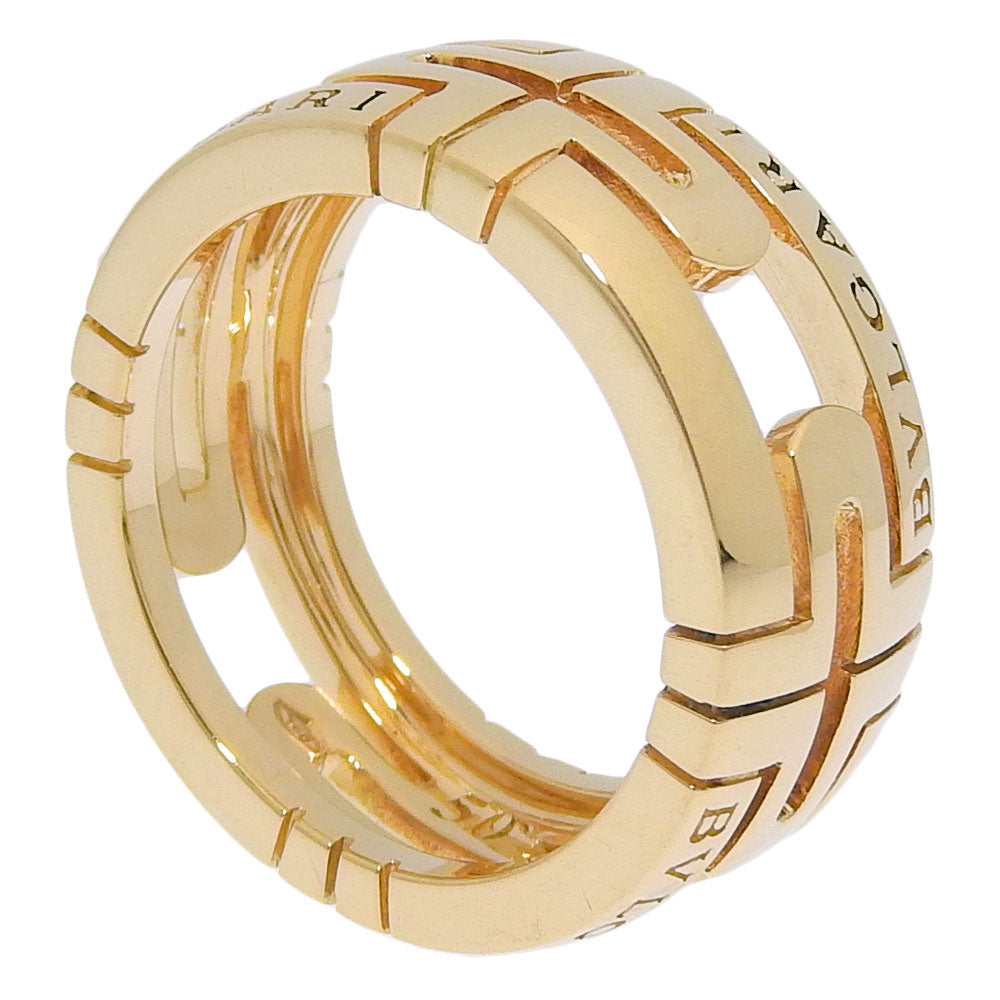 Bvlgari Ring K18 Yellow Gold Gold Parentesi Open Work Women 50