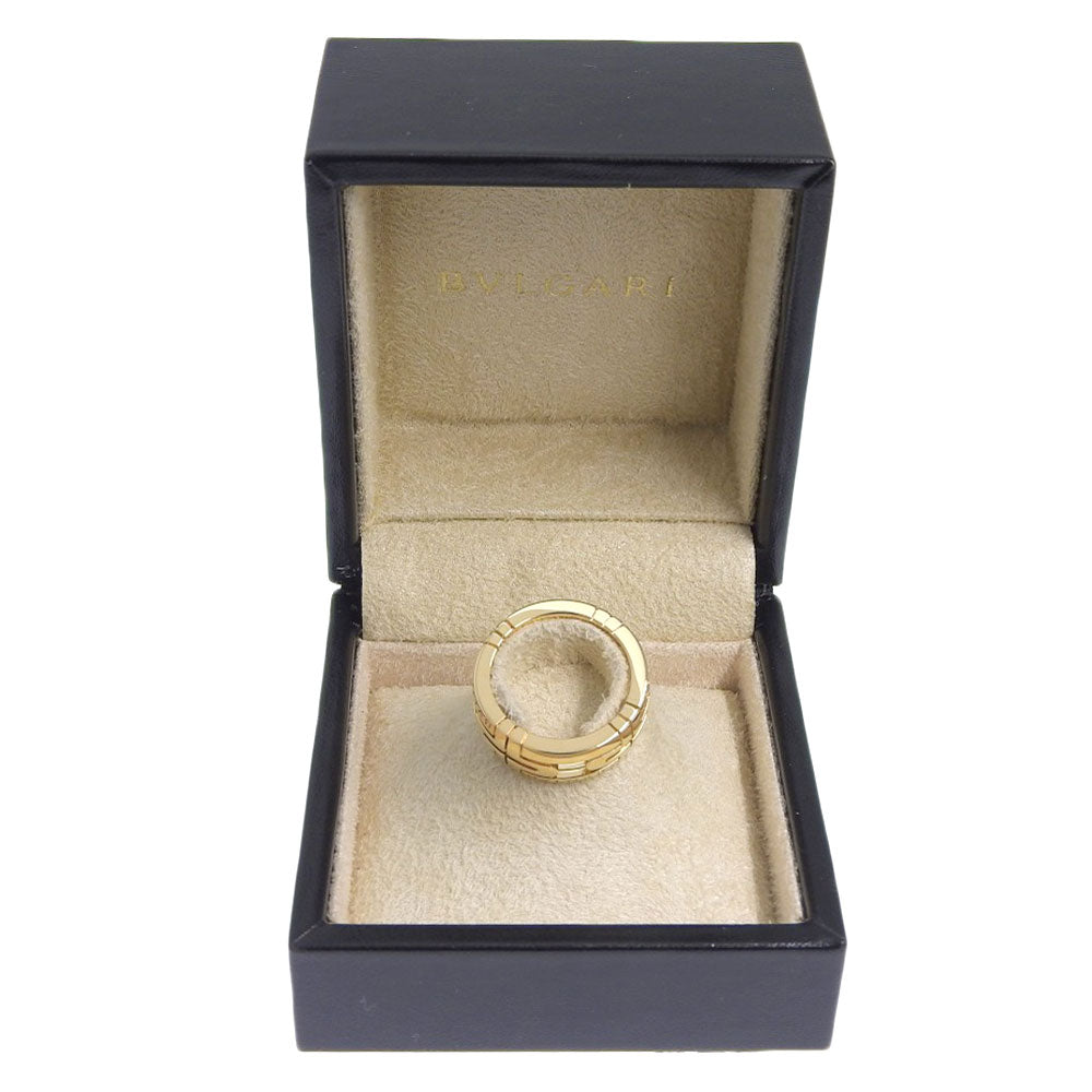 Bvlgari Ring K18 Yellow Gold Gold Parentesi Open Work Women 50