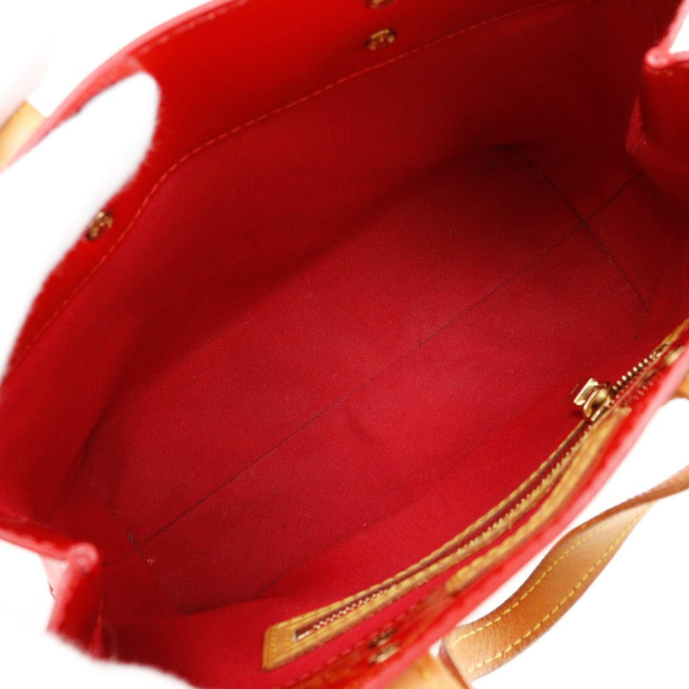 Louis Vuitton Handbag M91088 Monogram Vernis Red Lead Pm Women