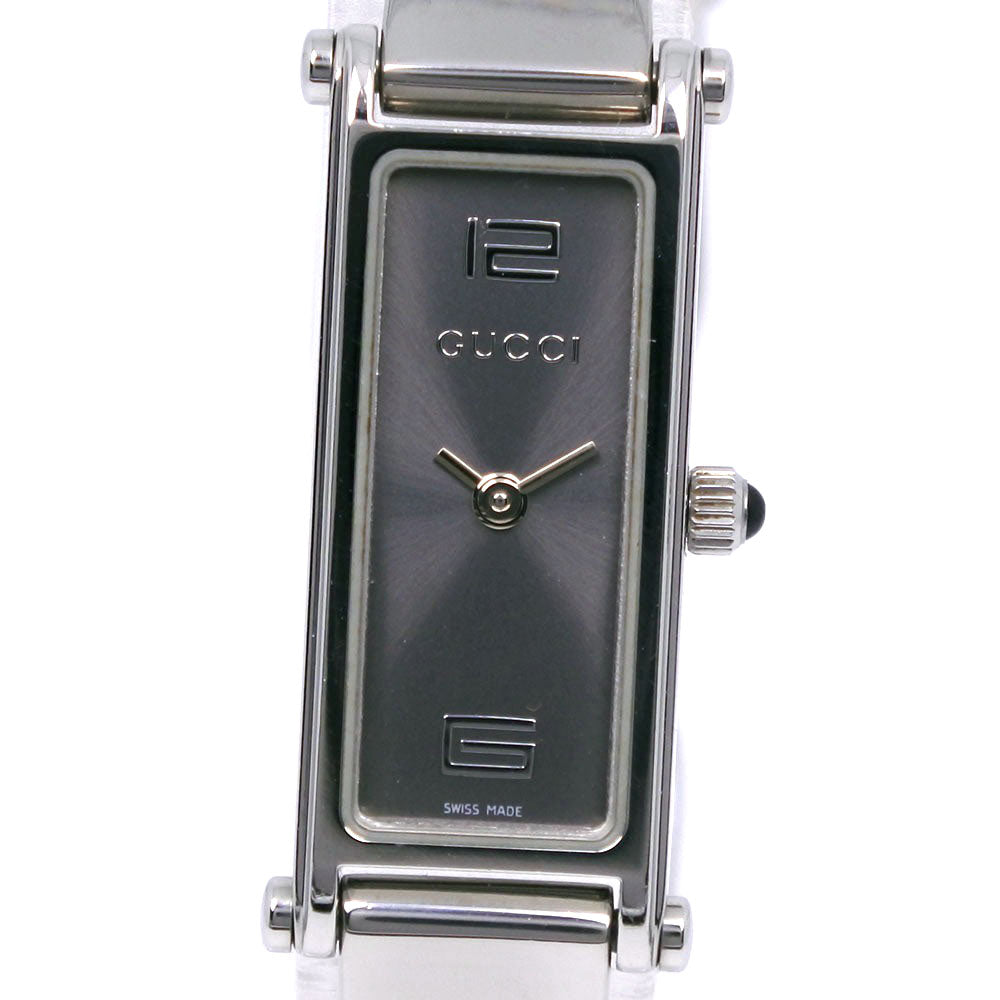 Gucci Watches Quartz 1500L Stainless Steel Gray Gray Dial Women