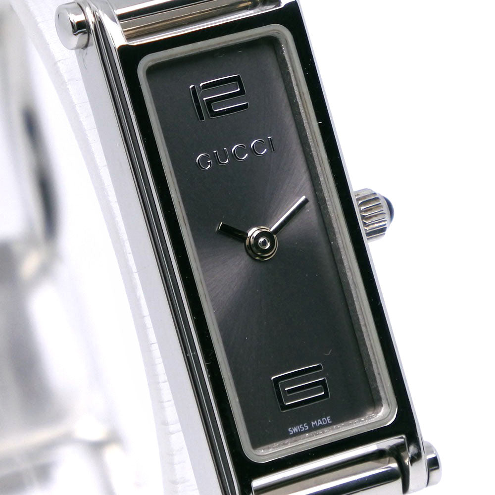 Gucci Watches Quartz 1500L Stainless Steel Gray Gray Dial Women