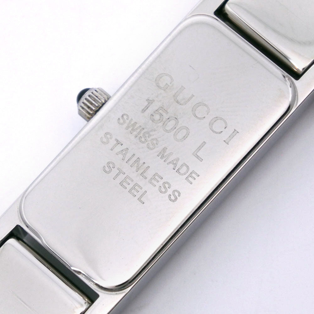 Gucci Watches Quartz 1500L Stainless Steel Gray Gray Dial Women