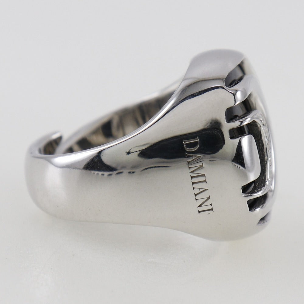 Damiani Ring Silver925, Onyx, Diamond Silver Women