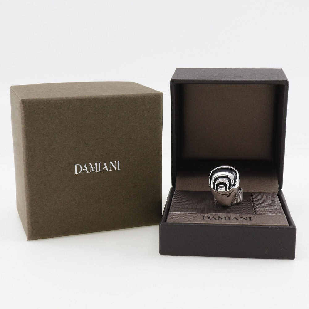 Damiani Ring Silver925, Onyx, Diamond Silver Women