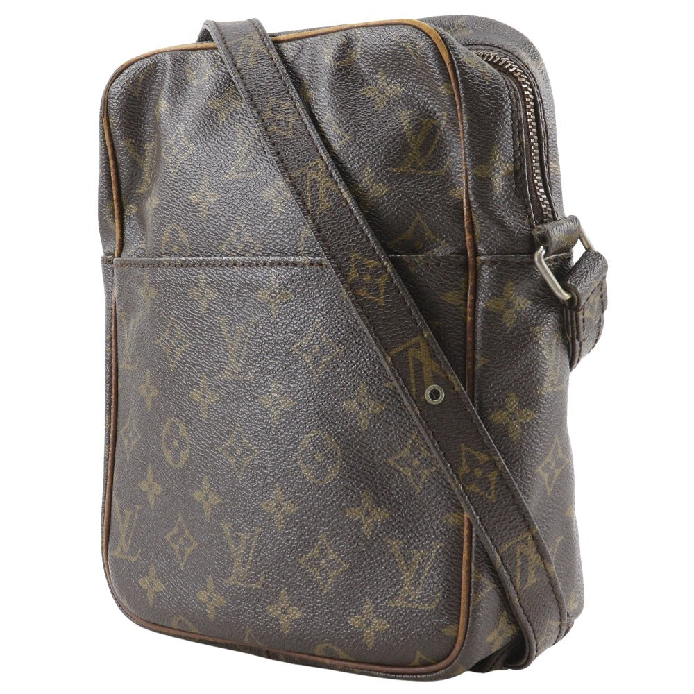 Louis Vuitton Shoulder Bag M40264 Monogram Canvas Brown Vintage Petit Marceau Unisex(Unisex)