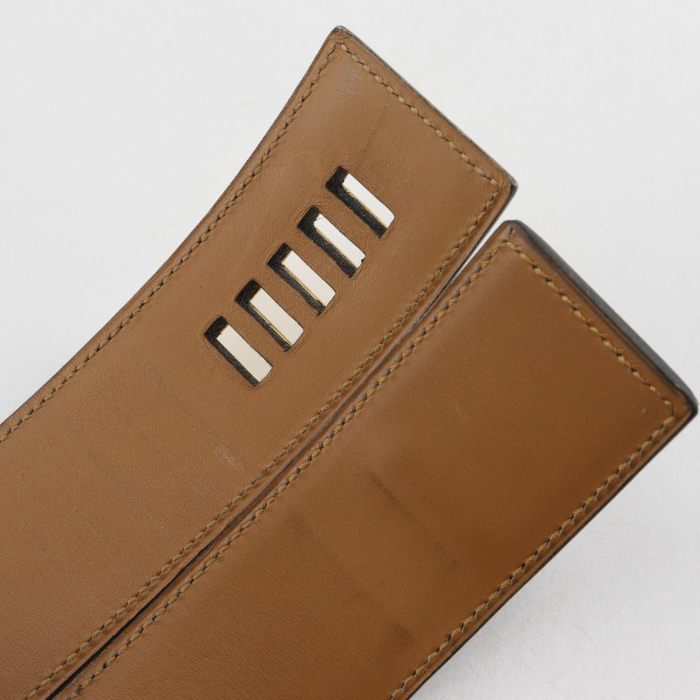 Hermes Belt Calfskin , Plated Gold Black Cory Edssian Women