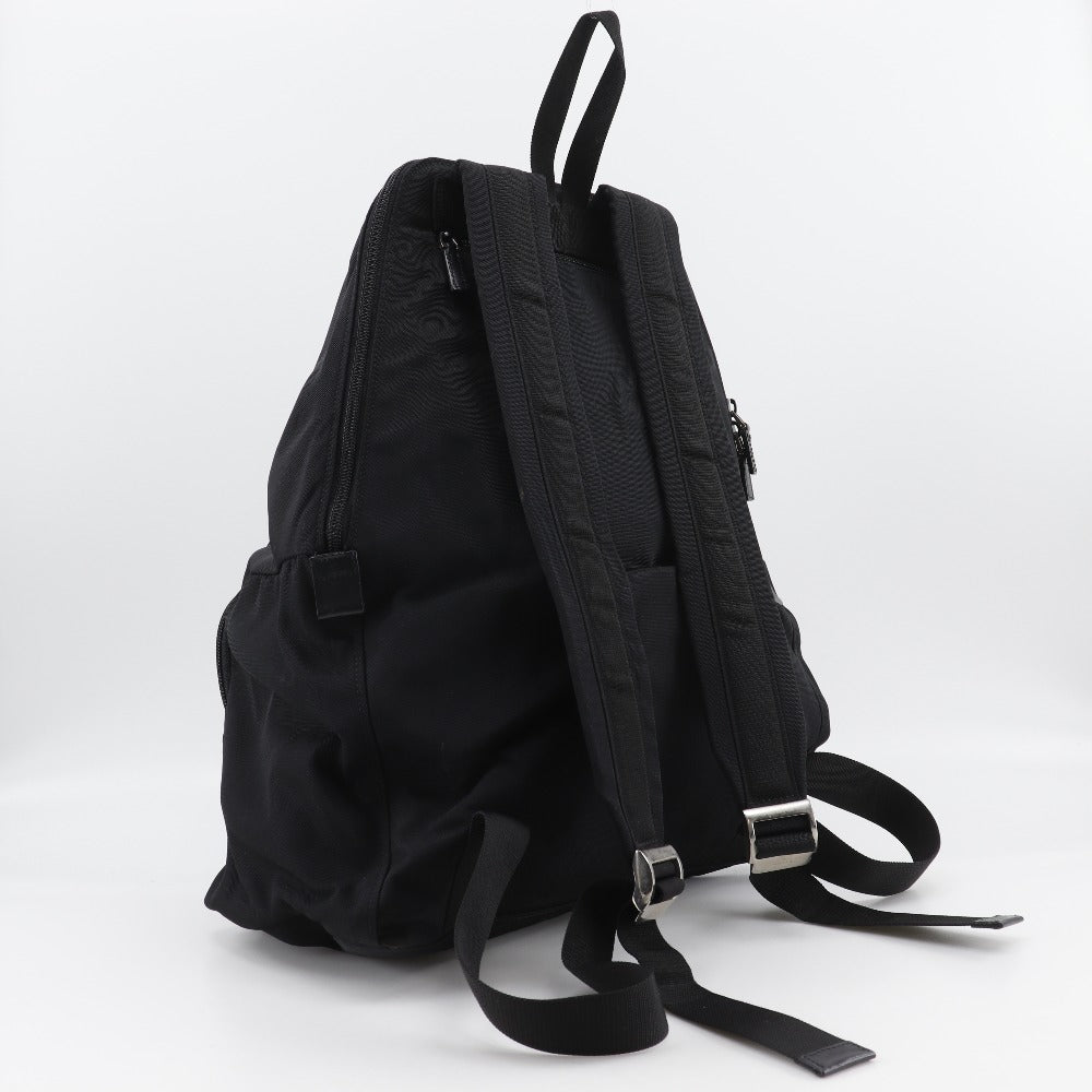 Gucci Backpack 019.0302 Nylon Canvas Black Backpack Unisex(Unisex)