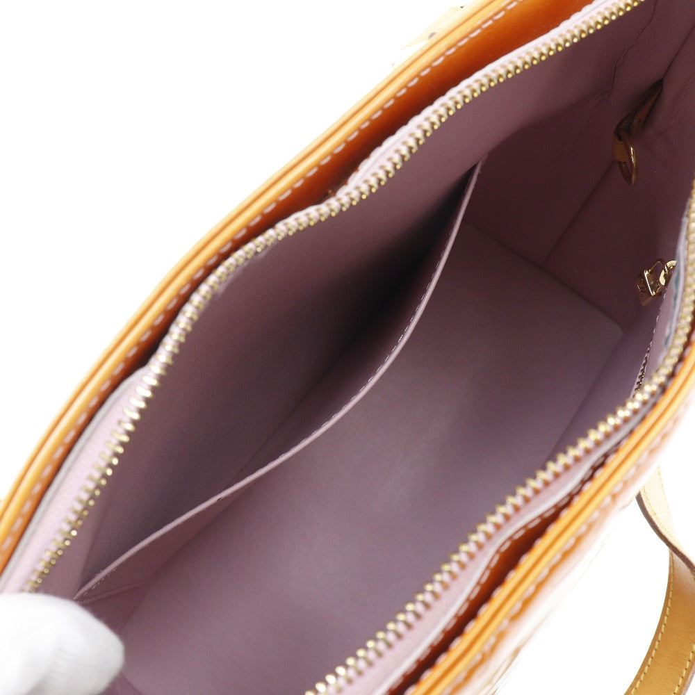 Louis Vuitton Tote Bag M91302 Monogram Vernis Pink Houston Women