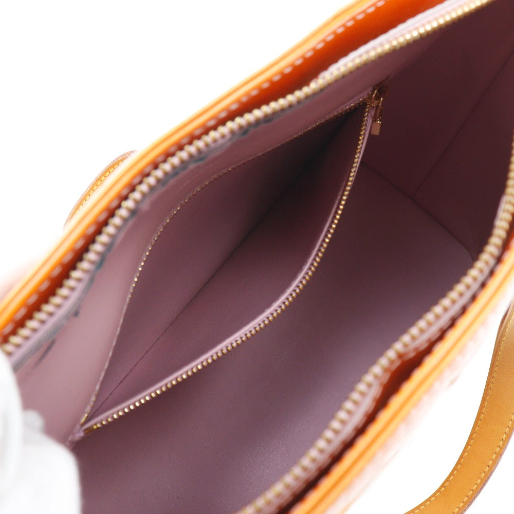 Louis Vuitton Tote Bag M91302 Monogram Vernis Pink Houston Women