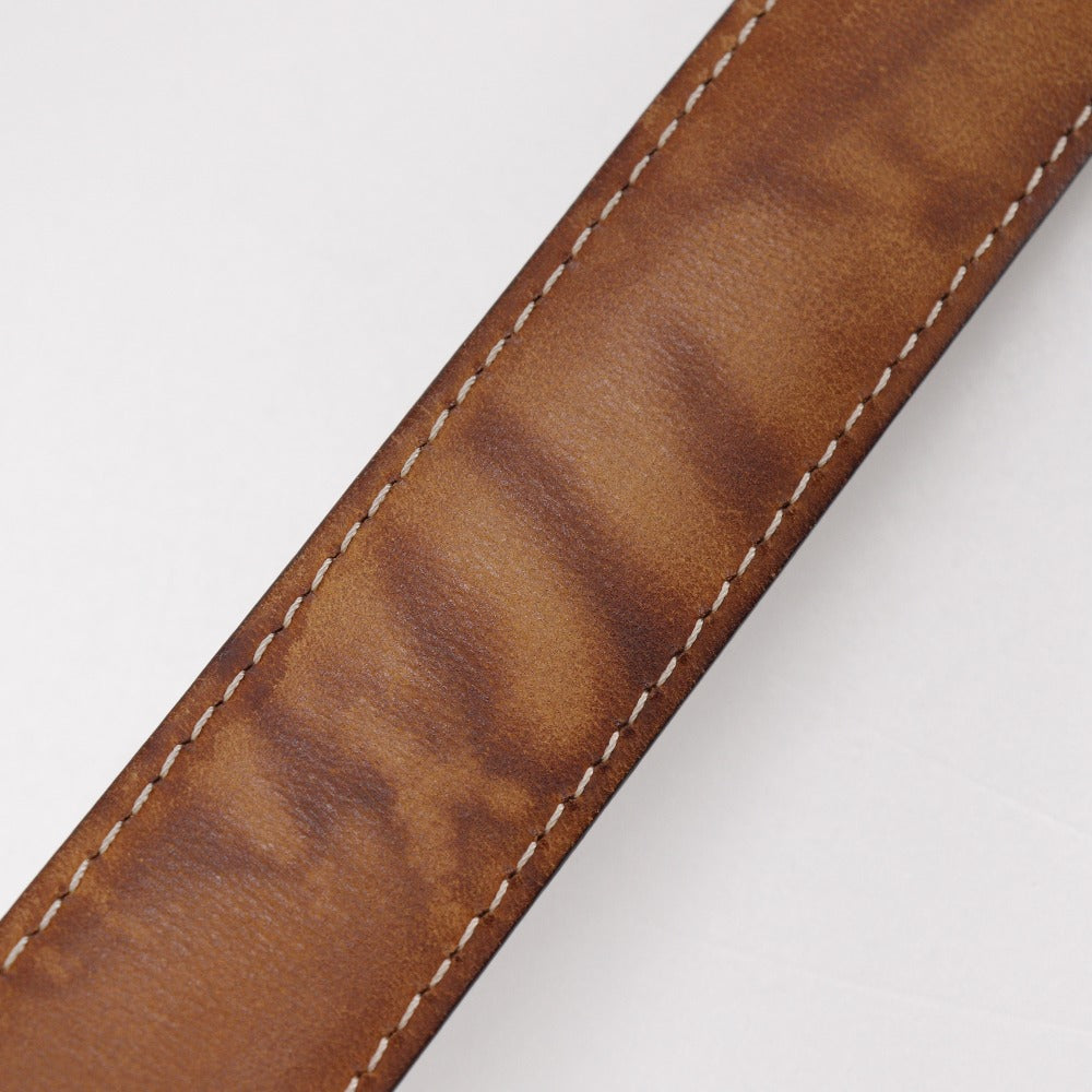 Louis Vuitton Belt M6995 Damier Canvas Brown Santur Ellipse Mens 80