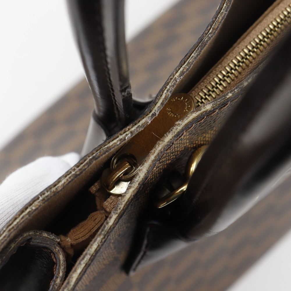 Louis Vuitton Handbag N41435 Damier Canvas Brown 2Wayshoulder Kensington Women
