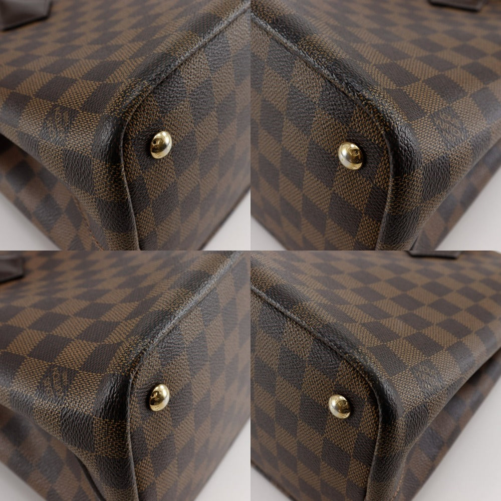 Louis Vuitton Handbag N41435 Damier Canvas Brown 2Wayshoulder Kensington Women