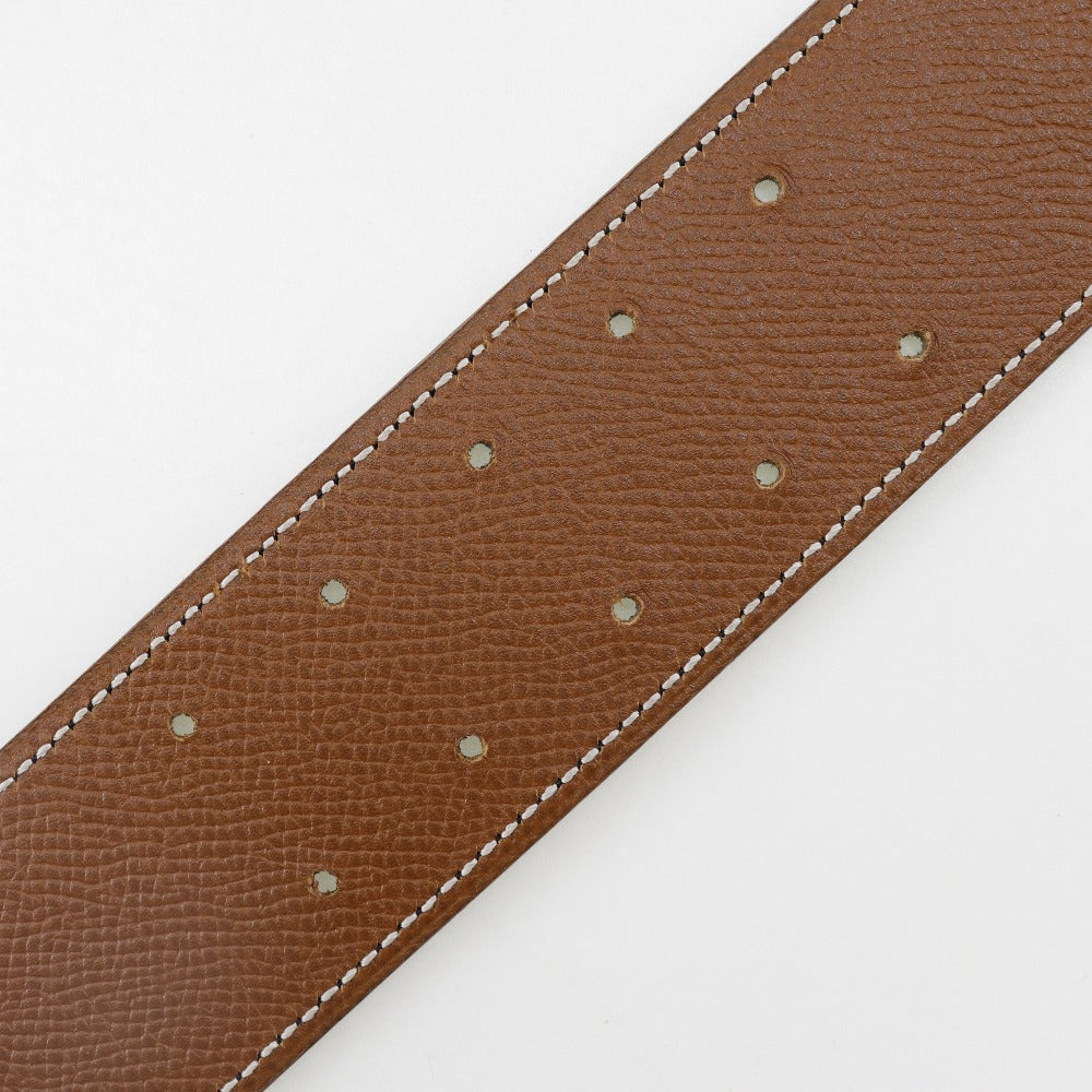 Hermes Belt Boxcalf, Courchevel Black Women