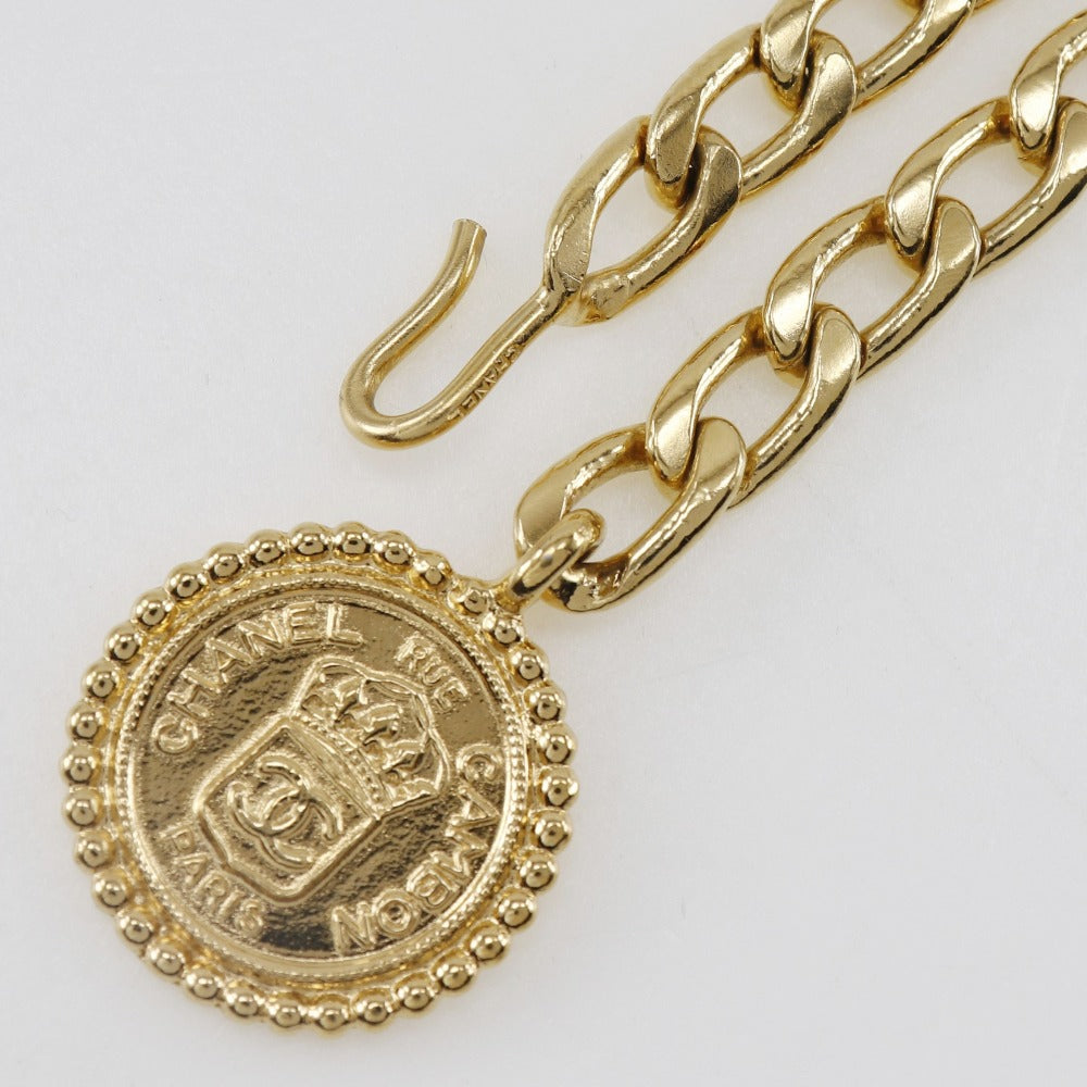 Chanel Belt Plated Gold Gold Chain Belt Women