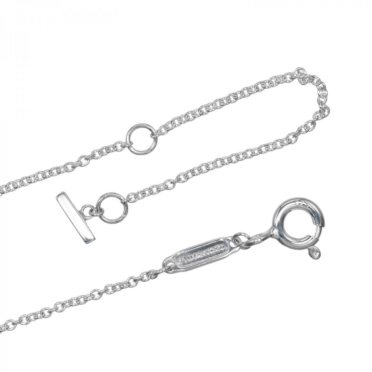Tiffany&Co. Necklace Silver925 Silver T Smile Small