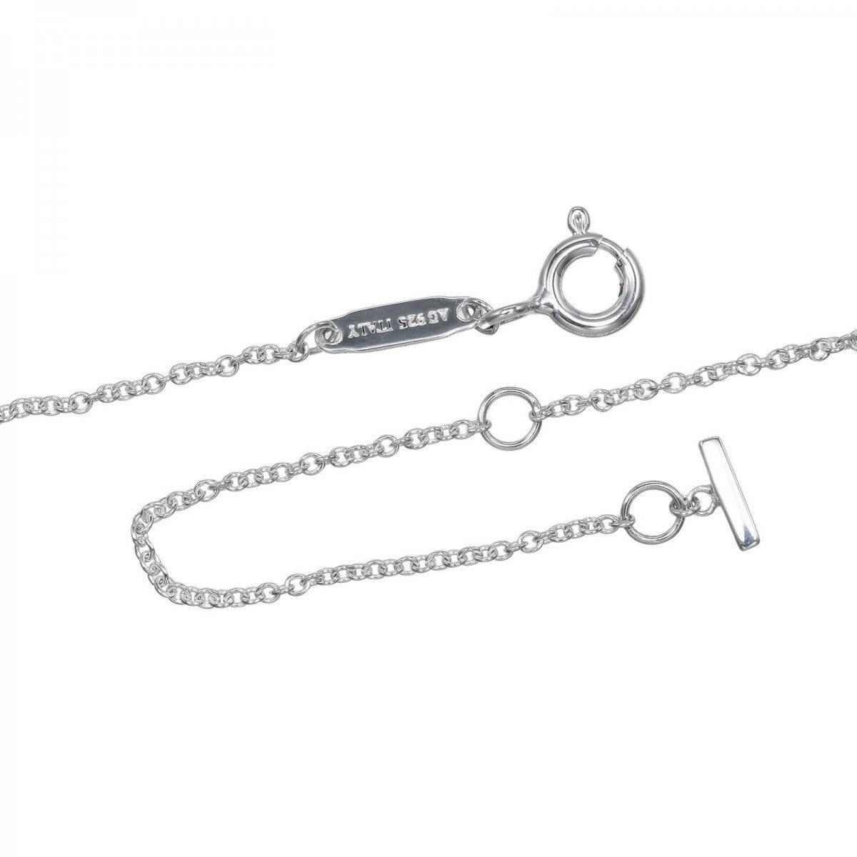 Tiffany&Co. Necklace Silver925 Silver T Smile Small