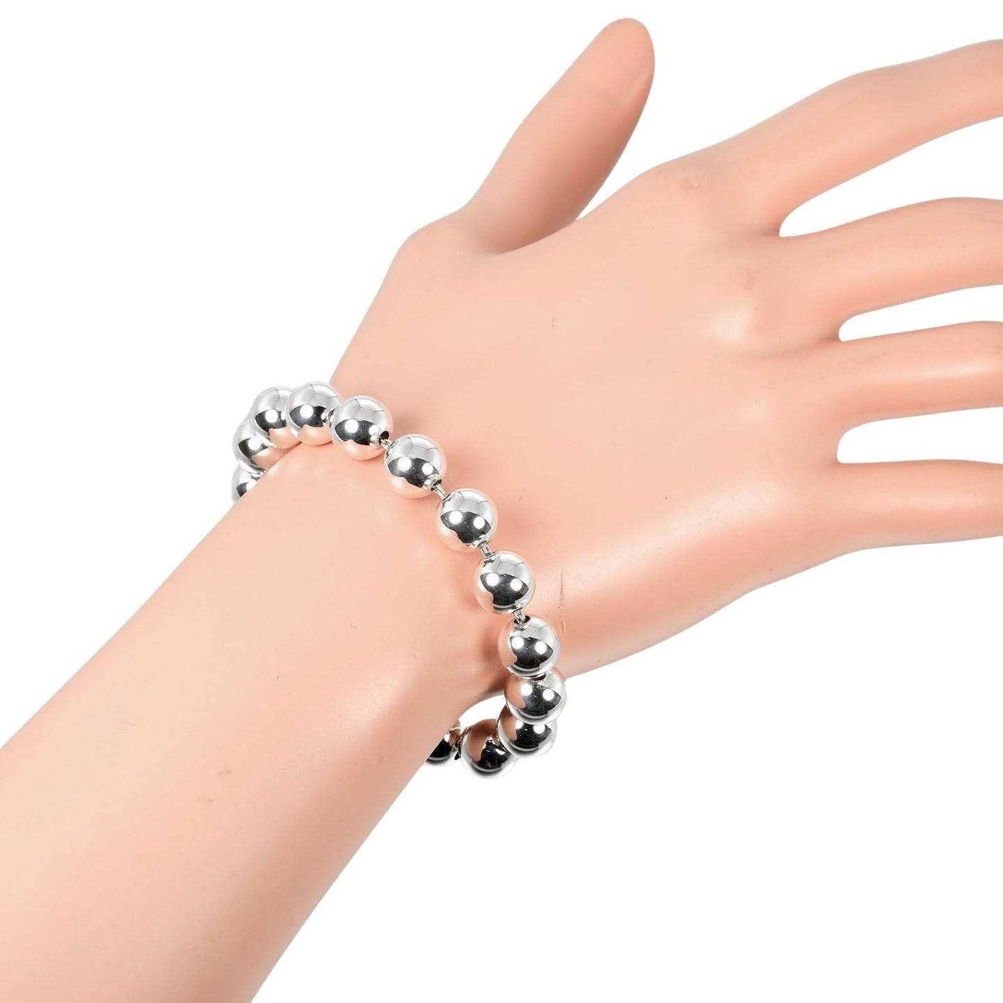Tiffany&Co. Bracelet Silver925 Silver Circumference Of Wrist6.3" Hardware Ball Women