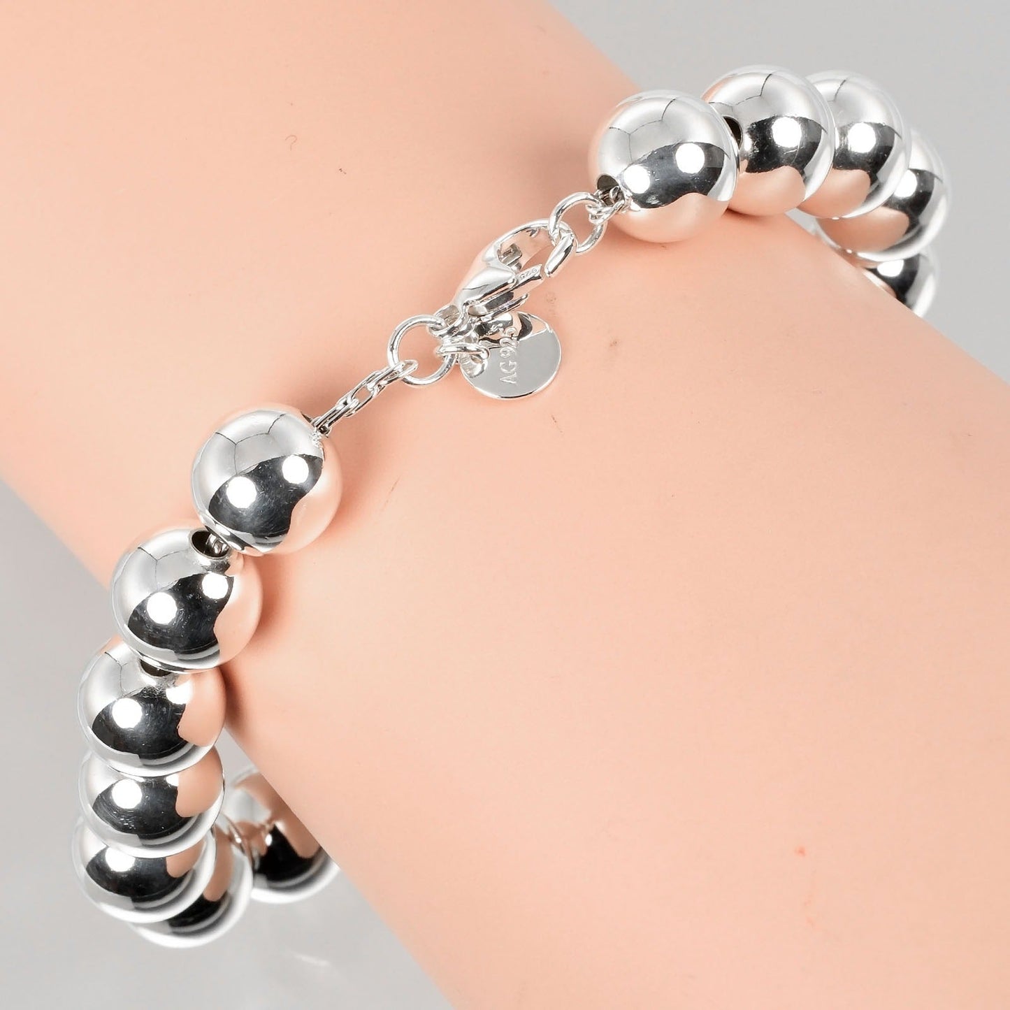 Tiffany&Co. Bracelet Silver925 Silver Circumference Of Wrist6.3" Hardware Ball Women