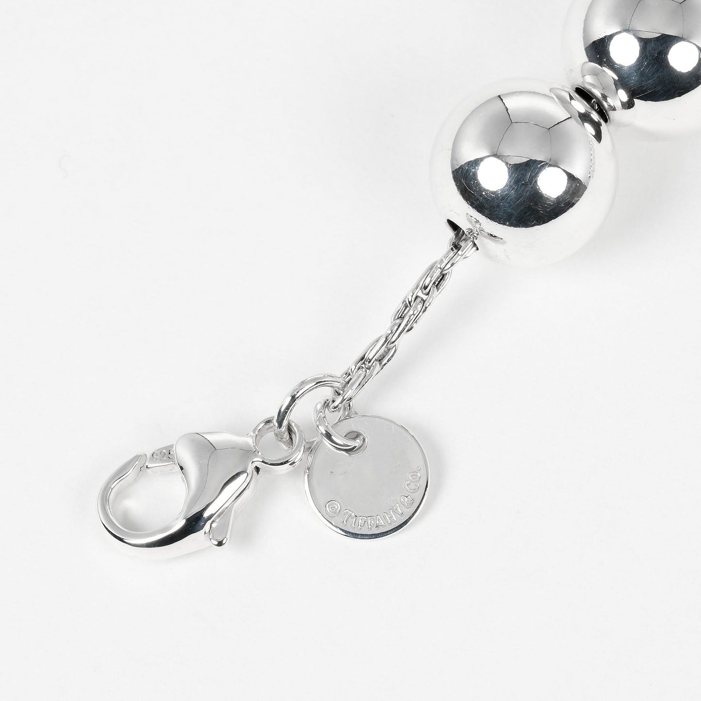 Tiffany&Co. Bracelet Silver925 Silver Circumference Of Wrist6.3" Hardware Ball Women