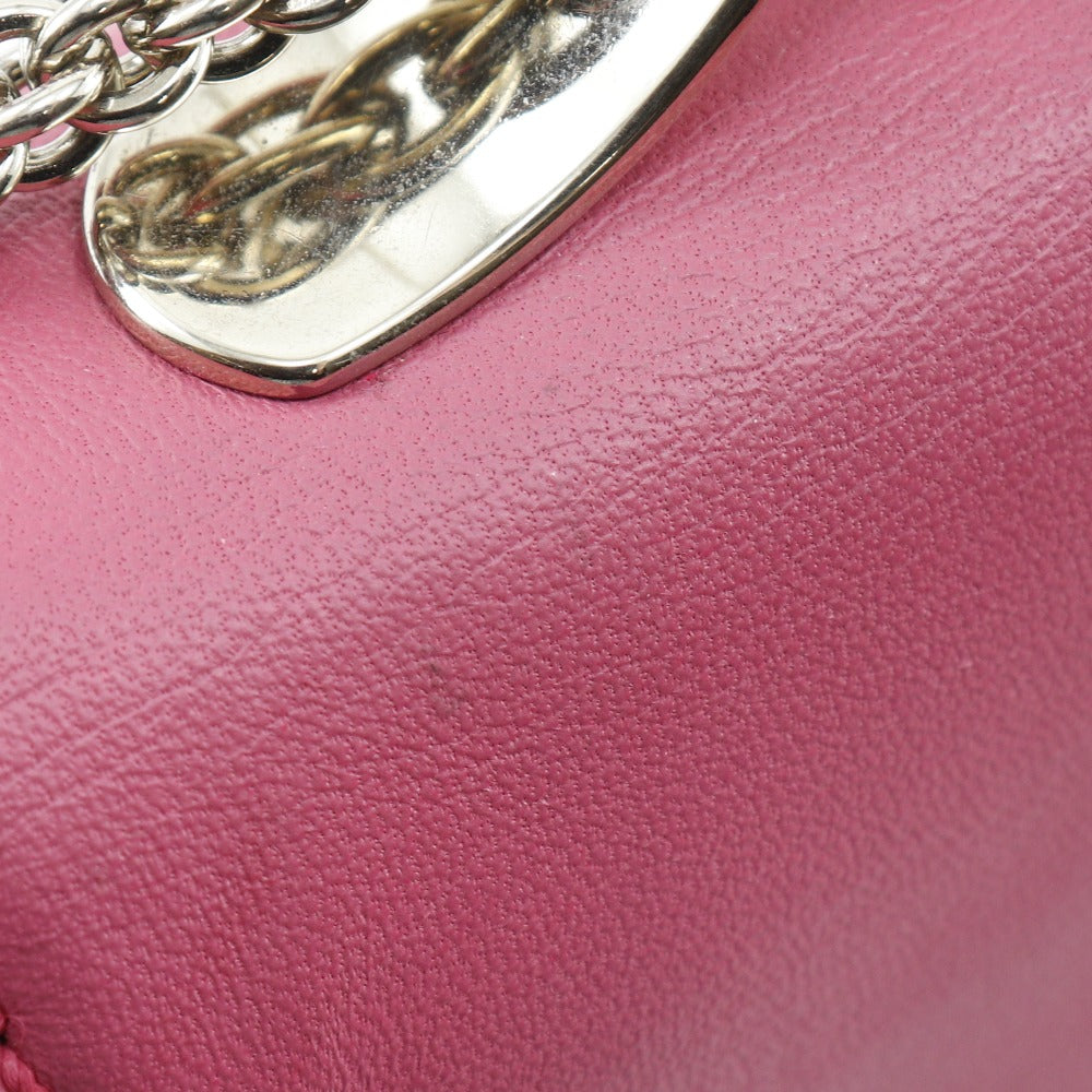 Valentino Shoulder Bag Lambskin Pink Chainshoulder Rock Studs Vavavoom Women