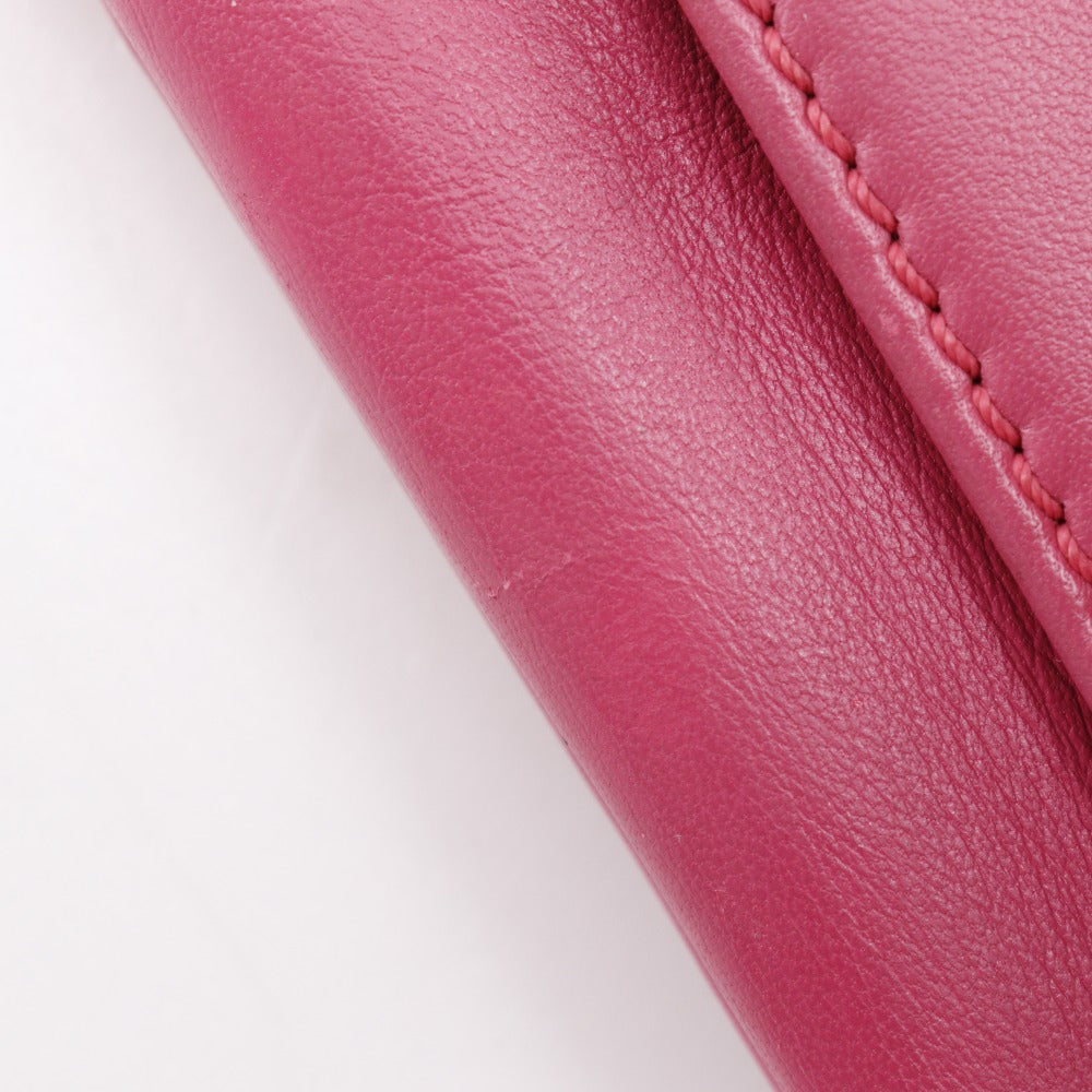 Valentino Shoulder Bag Lambskin Pink Chainshoulder Rock Studs Vavavoom Women
