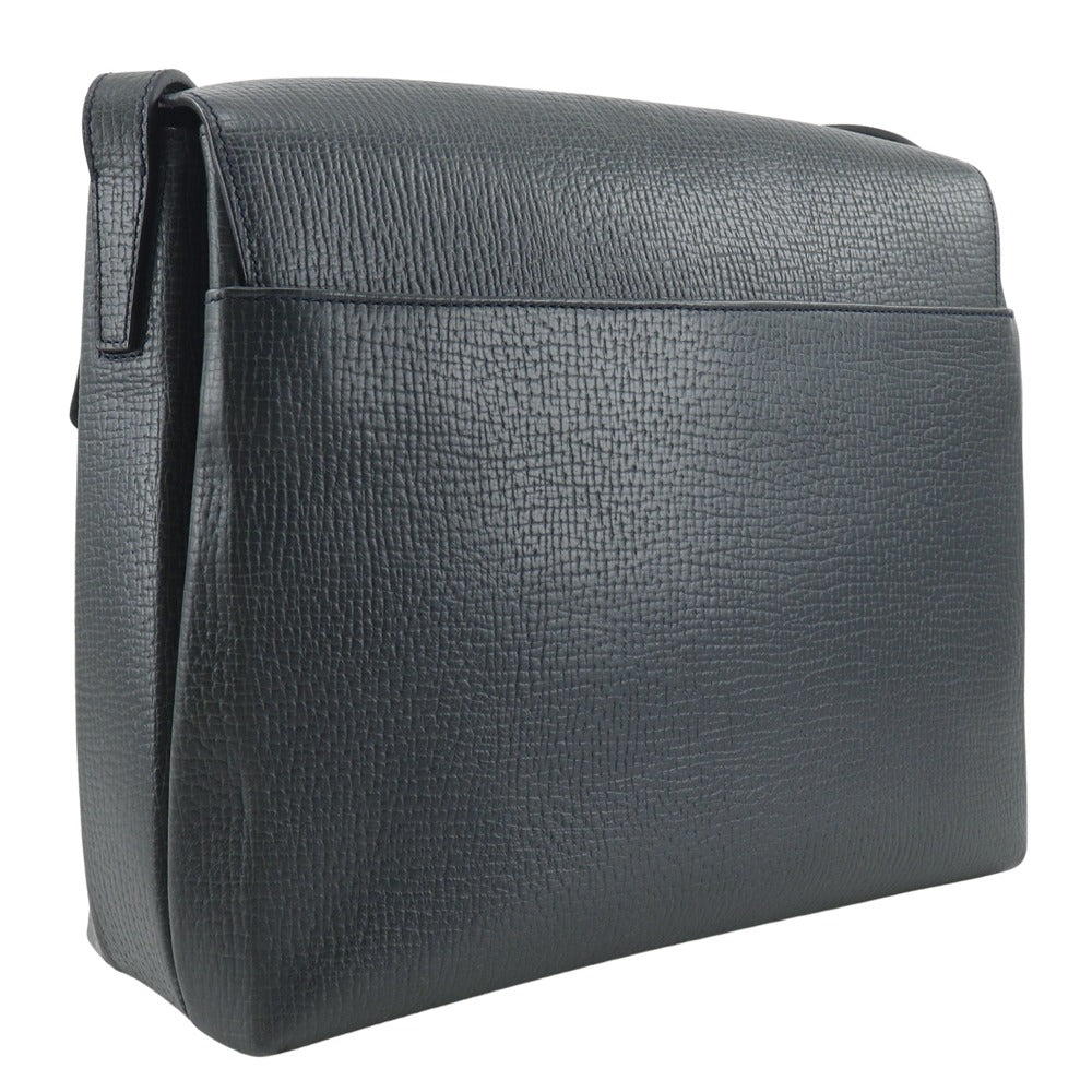 Loewe Shoulder Bag Leather Gray One Belt Women
