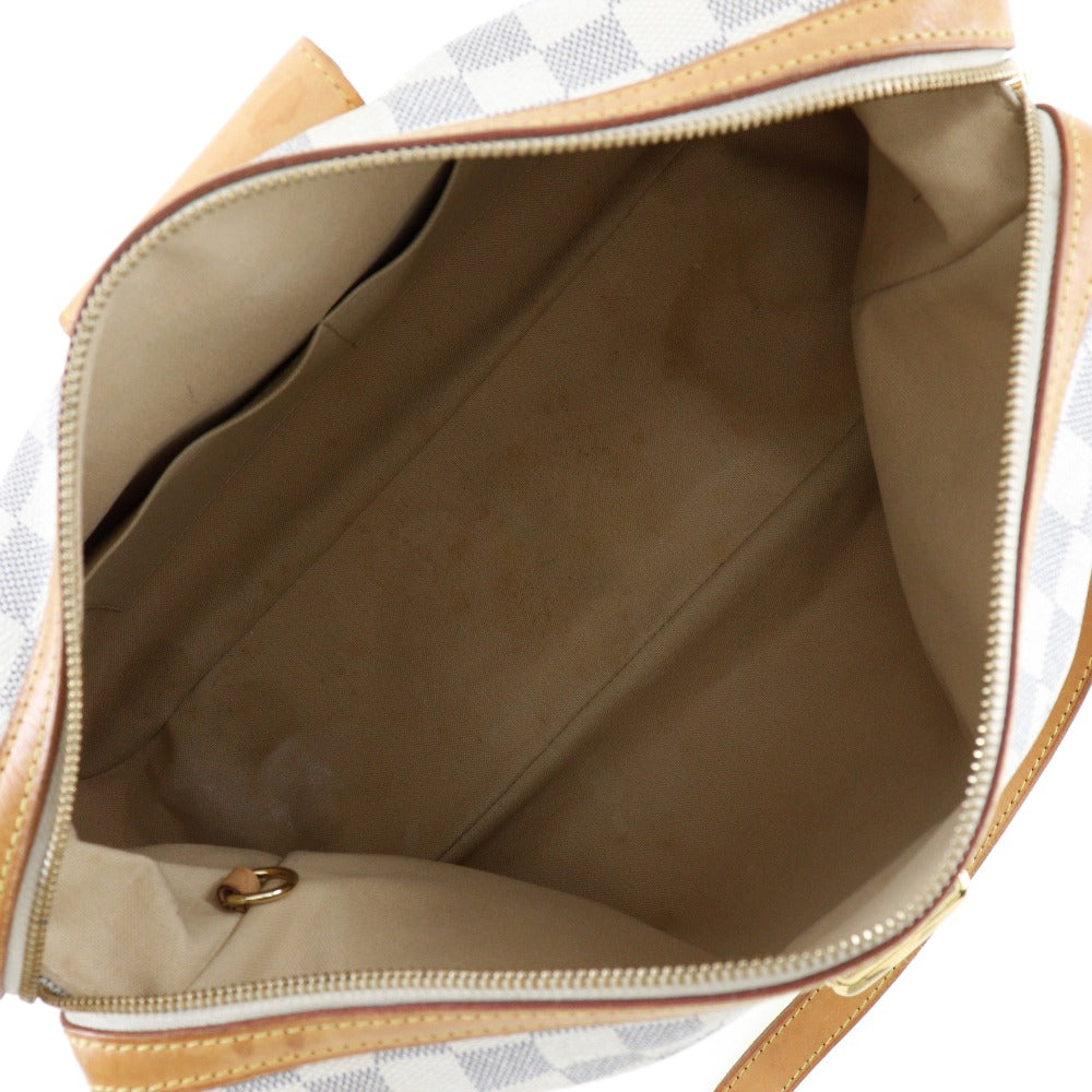 Louis Vuitton Shoulder Bag N42220 Damier Azur Canvas White Stresa Pm Women