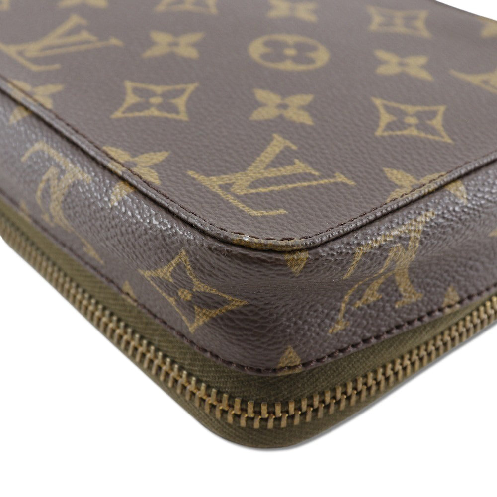 Louis Vuitton Pouch M47350 Monogram Canvas Brown Jewelry Case Posh Monte Carlo Unisex(Unisex)
