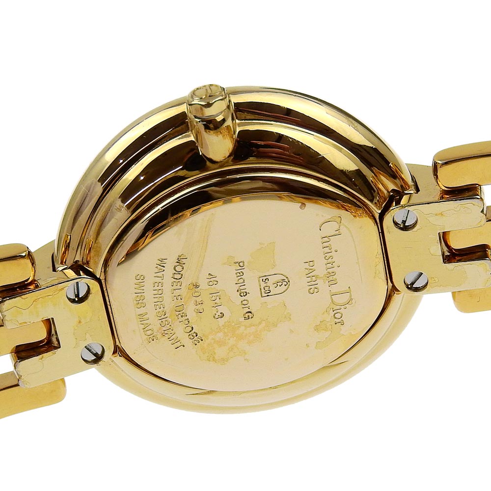 Christian Dior Watches Quartz 46154-3 Plated Gold