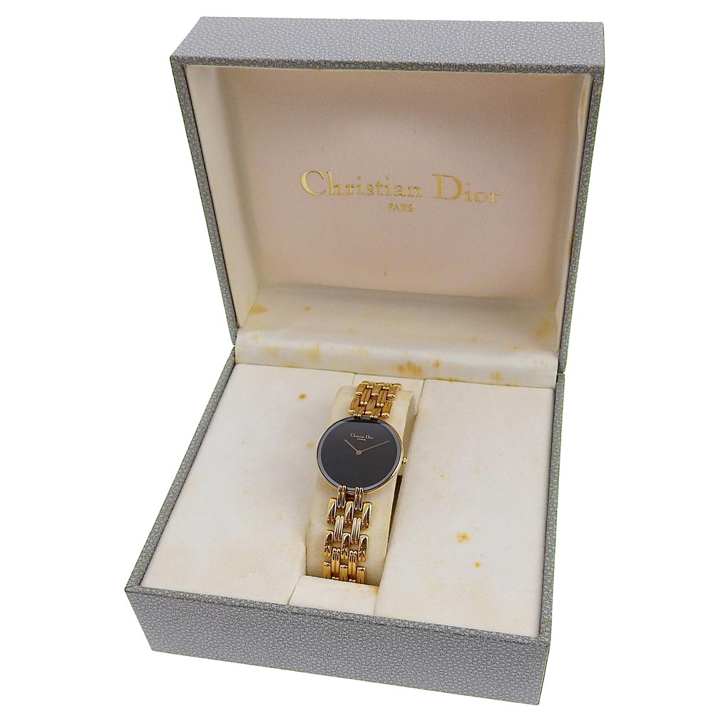 Christian Dior Watches Quartz 46154-3 Plated Gold