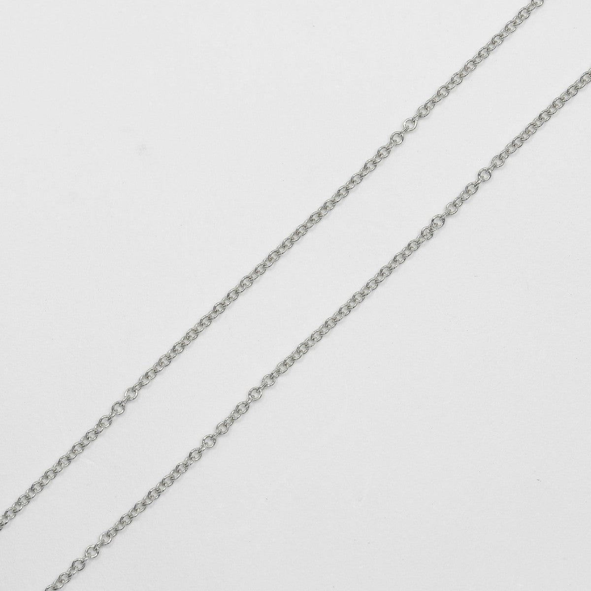 Tiffany&Co. Necklace Pt950Platinum, Diamond Gold Small Cross Women