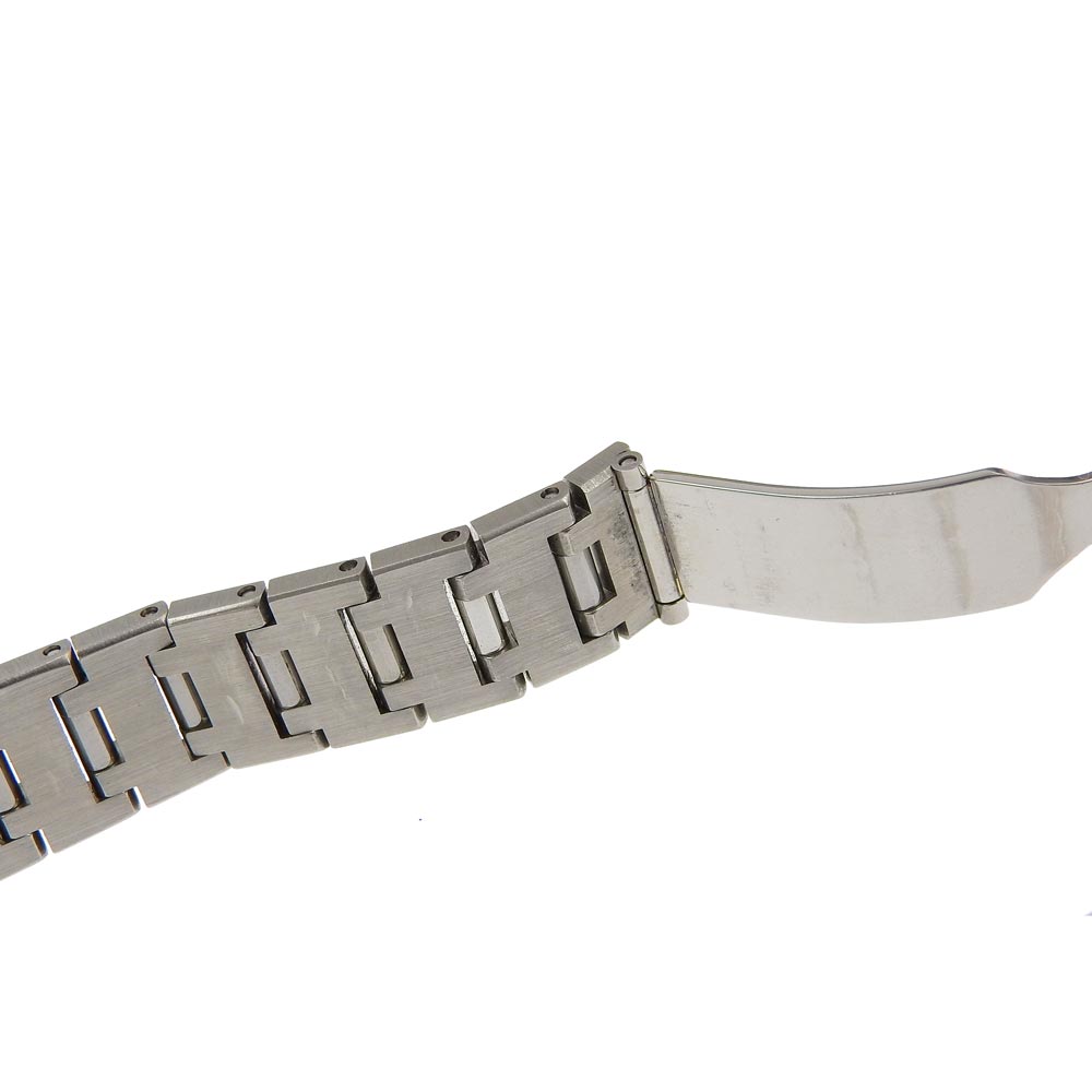 Bvlgari Watches Quartz Sq22Ss Stainless Steel Silver Quadlard Black Dial Women