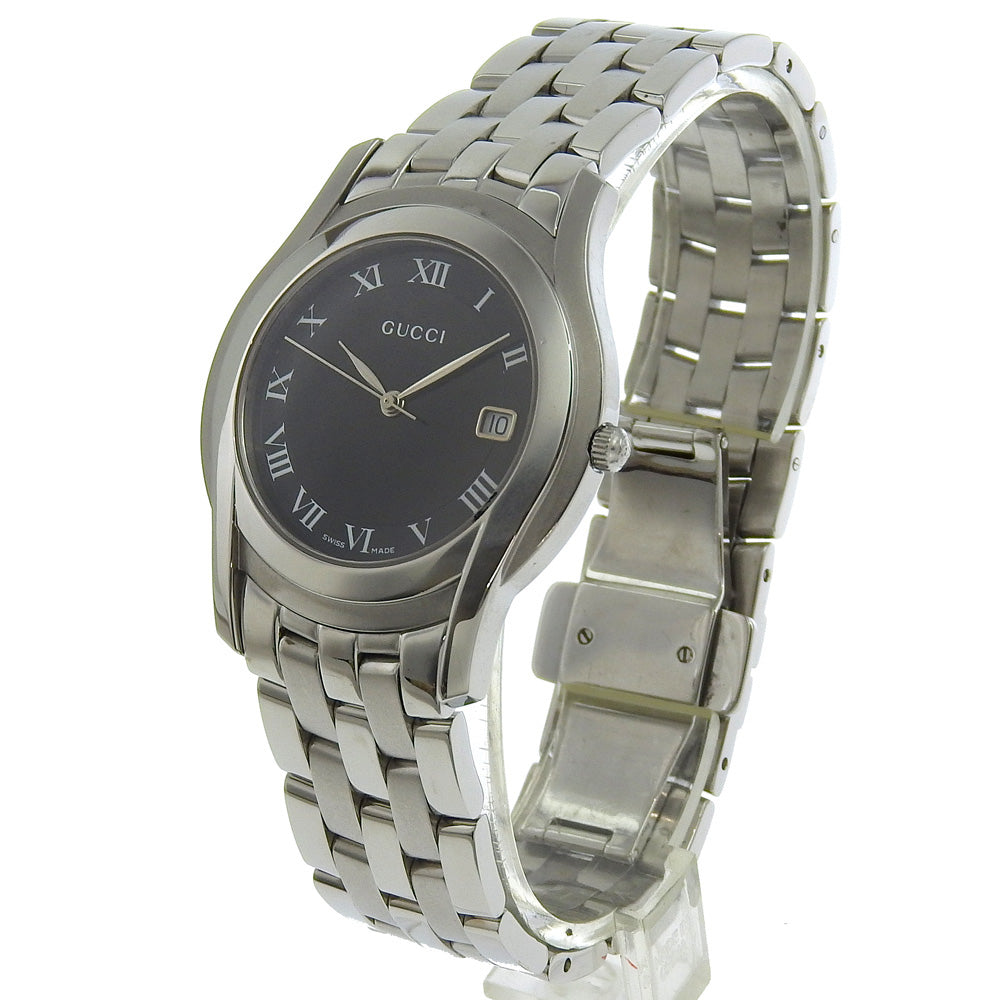 Gucci Watches Quartz 5500M Stainless Steel Black
