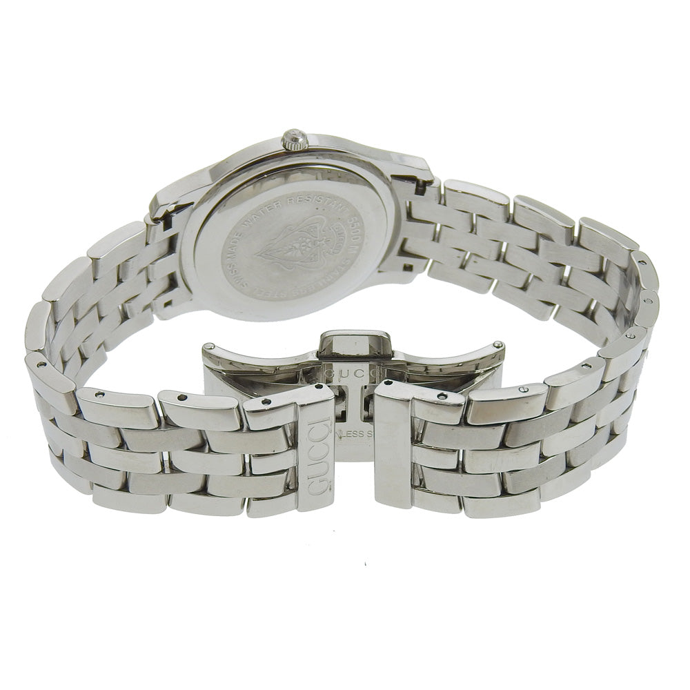 Gucci Watches Quartz 5500M Stainless Steel Black