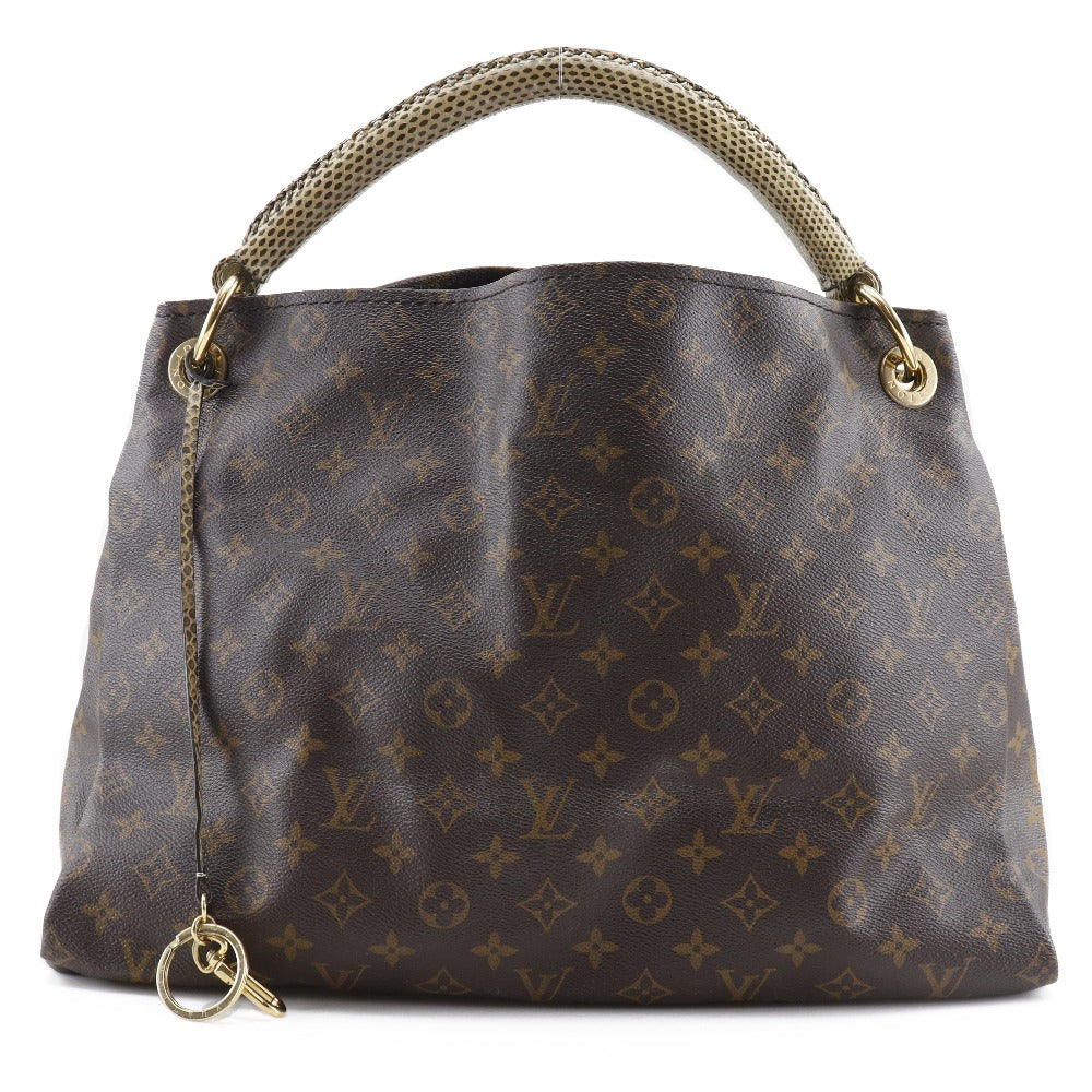 Louis Vuitton Shoulder Bag M40249 Monogram Canvas Brown Artsymm Women