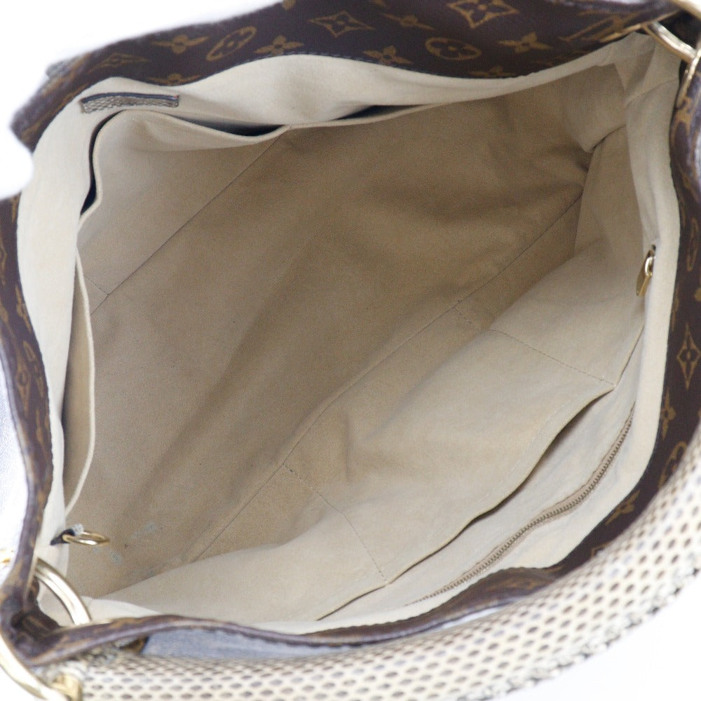 Louis Vuitton Shoulder Bag M40249 Monogram Canvas Brown Artsymm Women
