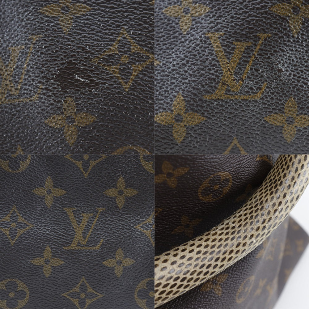 Louis Vuitton Shoulder Bag M40249 Monogram Canvas Brown Artsymm Women
