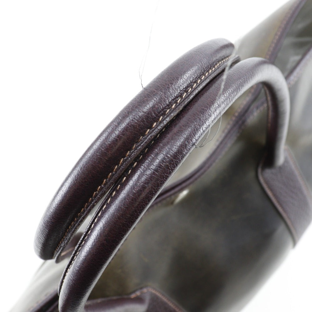 Hermes Tote Bag Amazonia Brown Garden Party Pm Mens(Unisex)